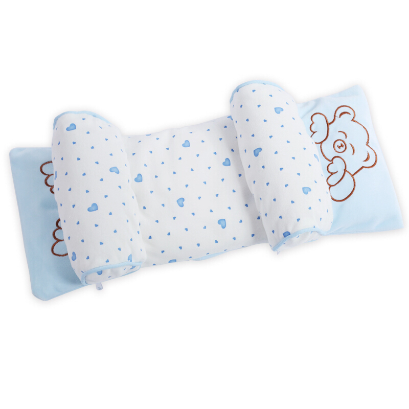 婴儿定型枕防偏头0-1-3岁儿宝宝夏季透气儿童枕头通用