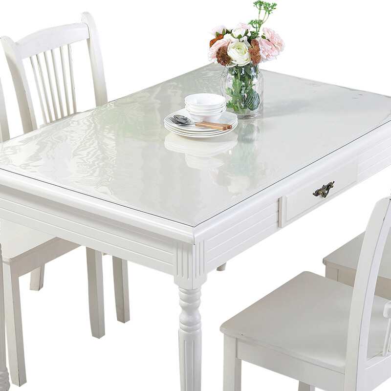 透明桌垫pvc软玻璃桌布防水防烫防油免洗塑料餐桌布茶几垫水晶板