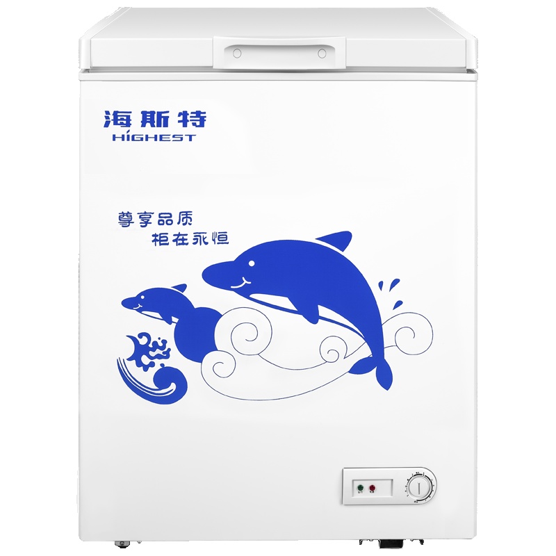 HIGHEST/海斯特 BC/BD(W)-131 131升冰柜家用商用小型冷柜冷藏冷冻柜