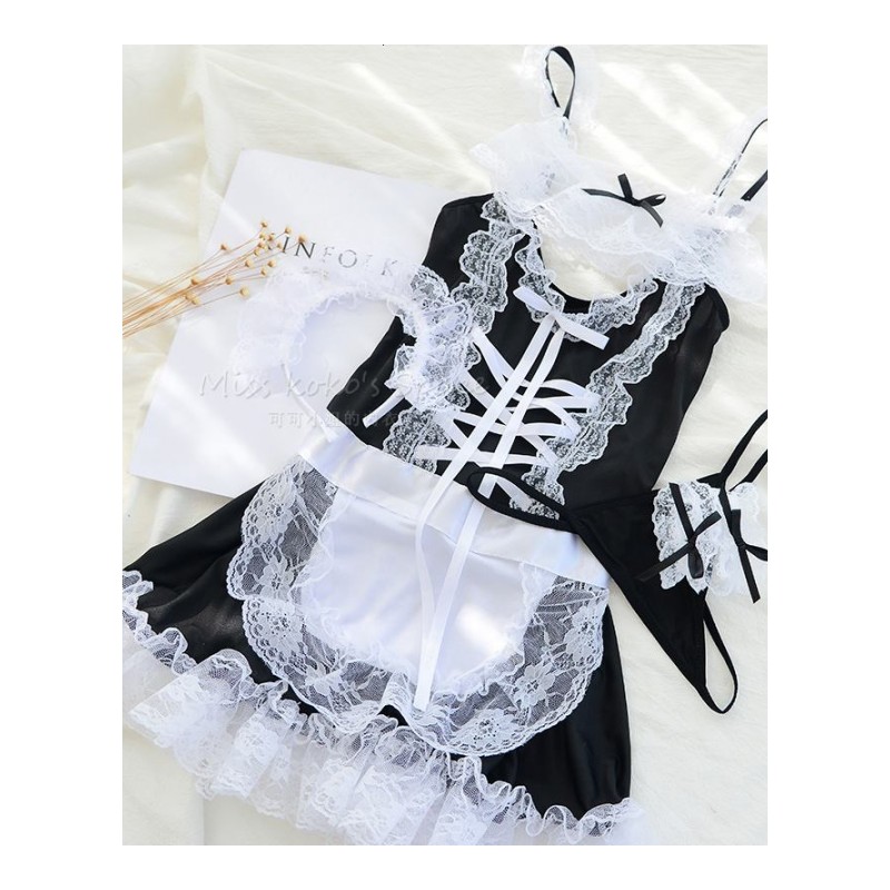 女仆短裙小胸套装激情女佣制服用品诱惑情趣内衣夜店角色扮演