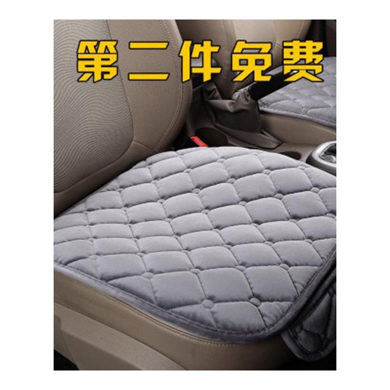 适用于单片汽车坐垫四季通用亚麻车载坐垫无靠背坐垫荞麦壳单个座垫8