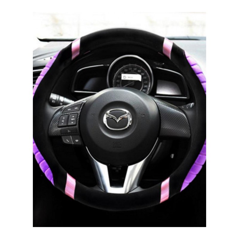 适用于马自达5 6CX-5CX-4星骋Axela昂克赛拉方向盘套冬季毛绒5