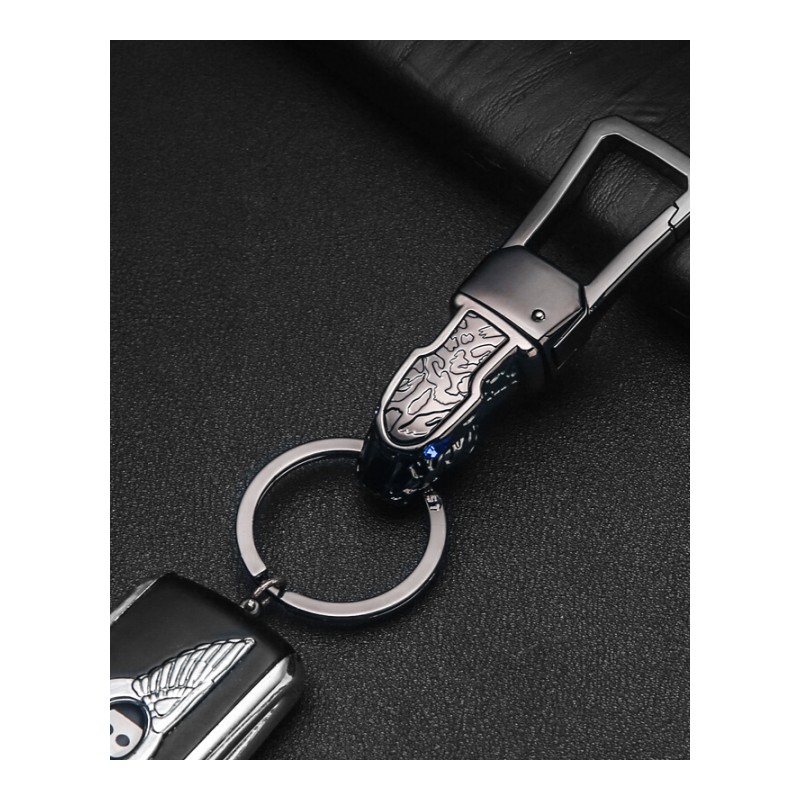 适用于豹子钥匙链男汽车钥匙扣男士腰挂创意车钥匙挂件汽车钥匙挂件