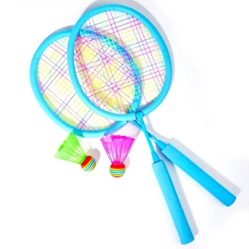 3-12岁儿童彩色塑料羽毛球 EVA材质彩虹球 5只装儿童拍球