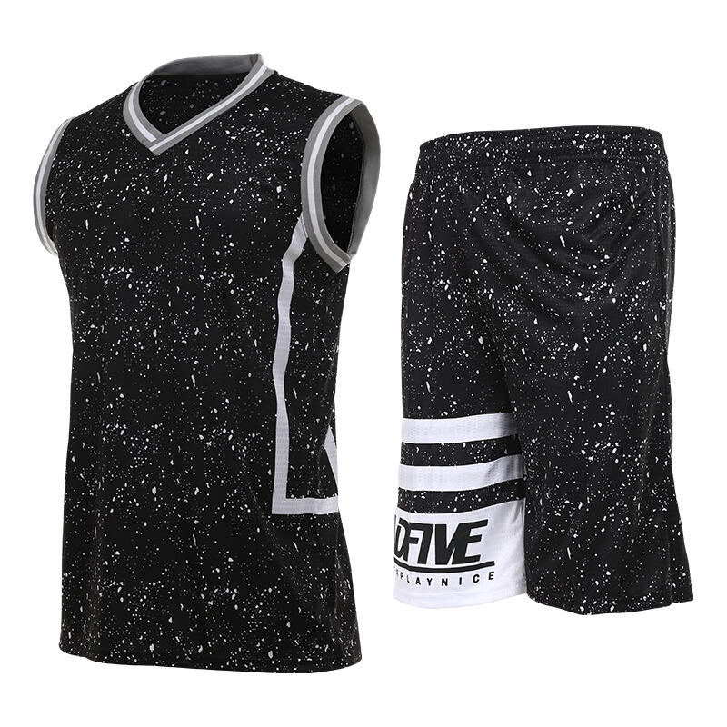 篮球服套装男夏季新款比赛训练球衣队服定制运动服速干跑步健身套装