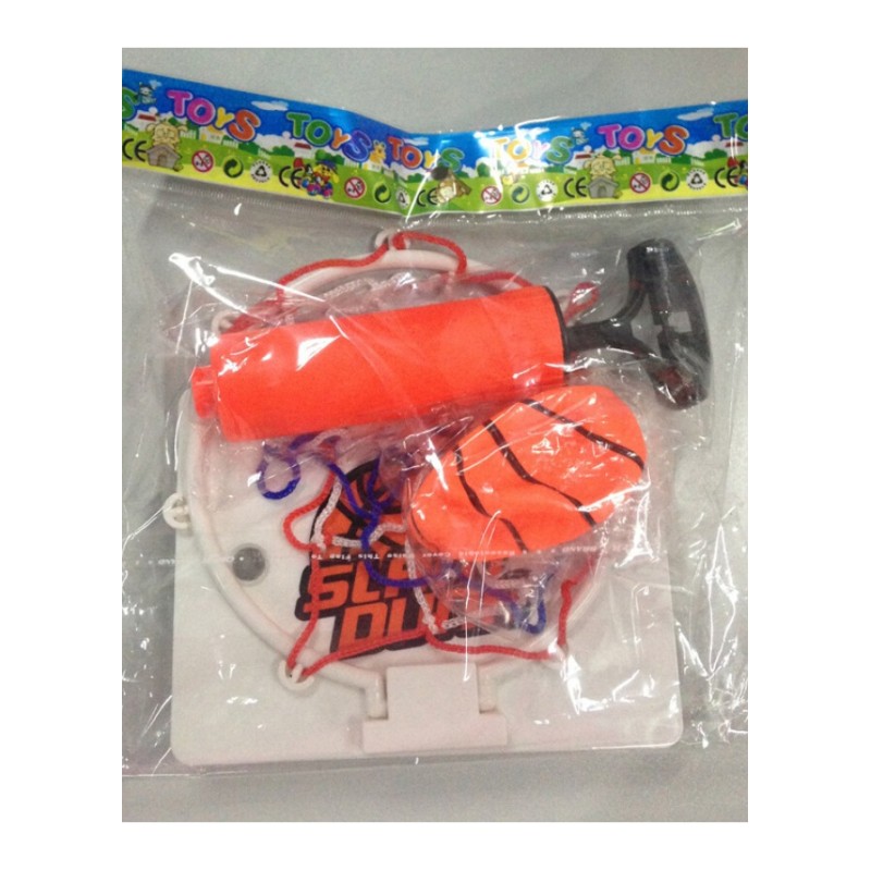 儿童运动卡通篮球板架套装室内迷你塑料篮球架 投篮玩具 14.5