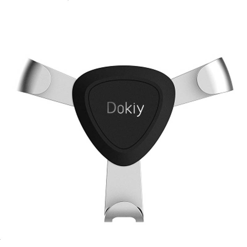 适用 Dokiy铁爪重力自动车载手机支架出风卡扣式手机通用手机座