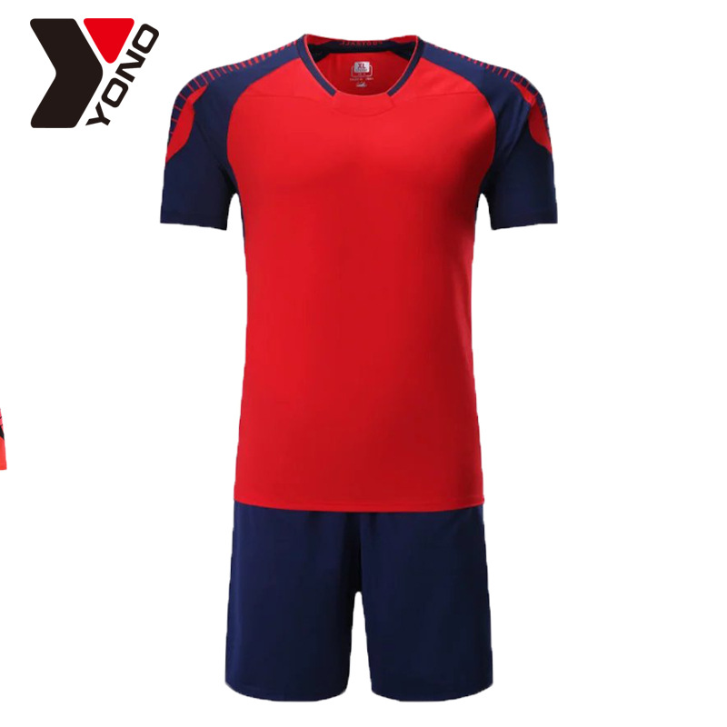 足球衣服定制football jersey足球训练运动套装男女光板队服