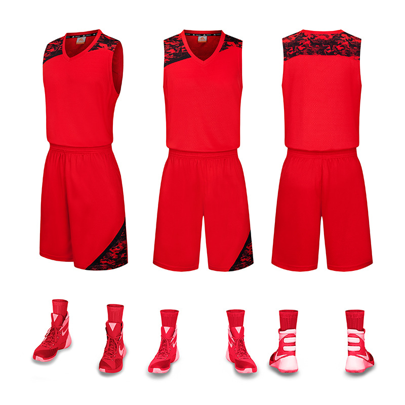 夏新款篮球服套装男定制印字透气跑步运动套装女比赛训练球衣