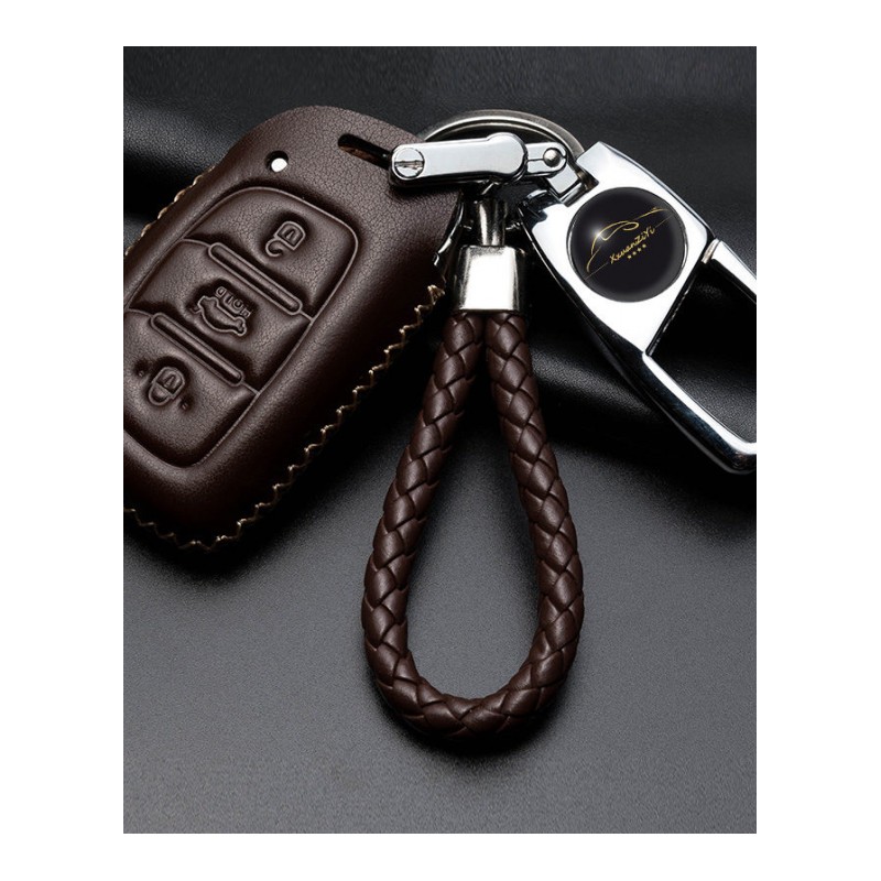 现代名图钥匙包名图真皮明图专车专用遥控包 名图车用钥匙套 现代