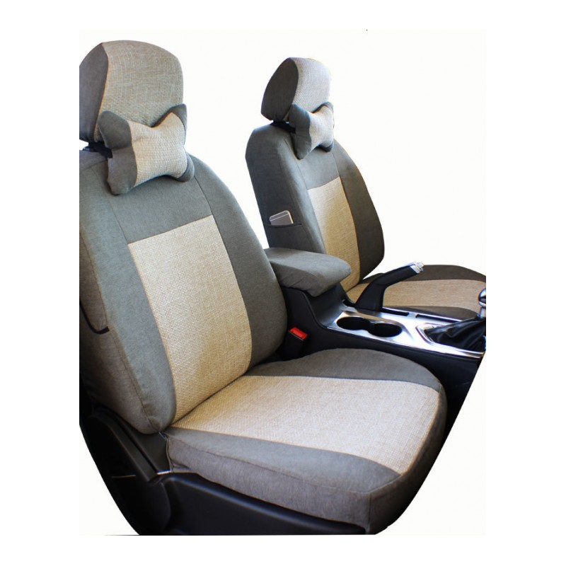 适用于定制汽车座套布艺新款福克斯朗逸捷达坐椅套全包围四季通用