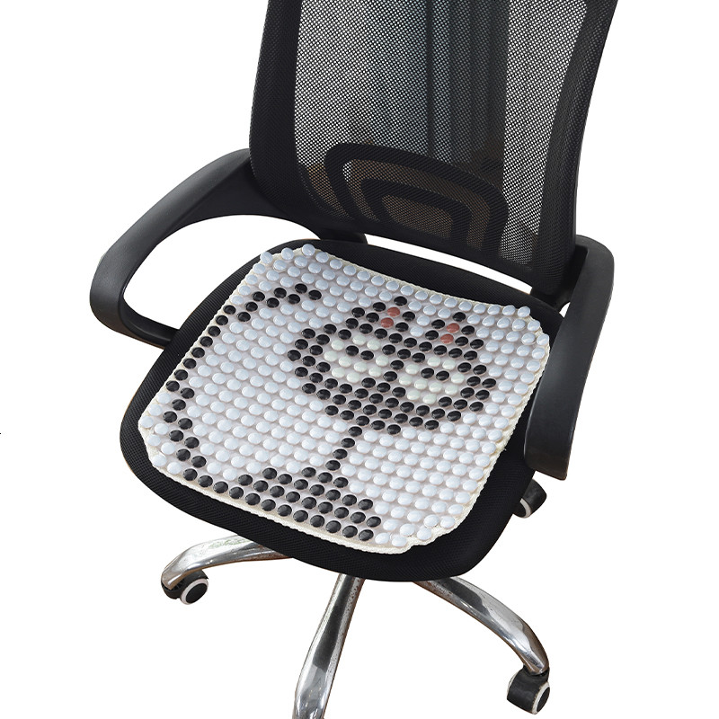 夏季办公室凉坐垫夏天电脑椅透气凉席坐垫防滑汽车餐椅陶瓷座垫