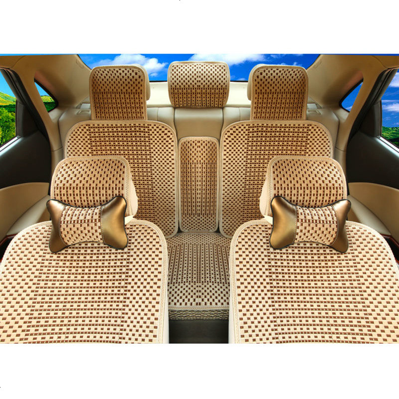 汽车座垫17款北汽新能源ec180ev200四季通用座套eu260夏季坐垫套
