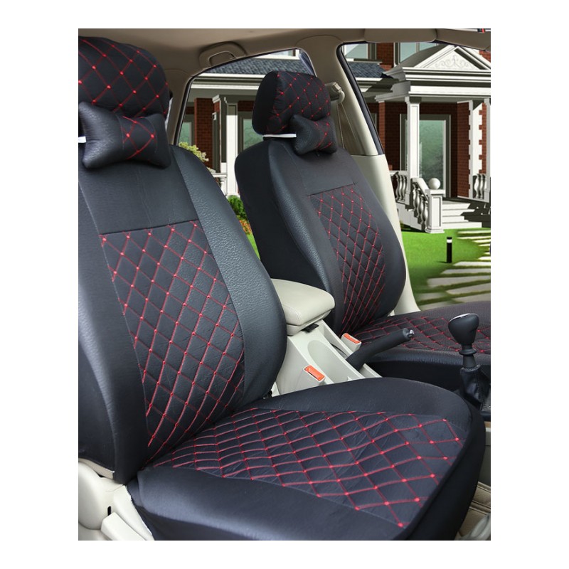 北汽绅宝D20/D50/X25/X35汽车座套全包四季通用座椅套亚麻布