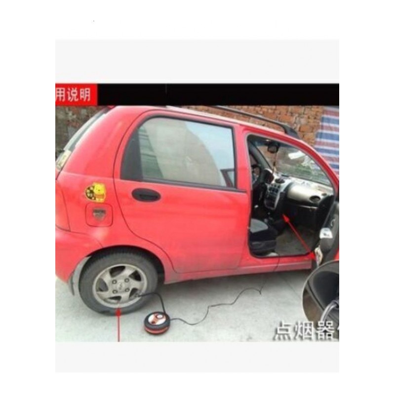 车载充气泵汽车用便携式高压电动单双缸12V小轿车轮胎应急打气筒