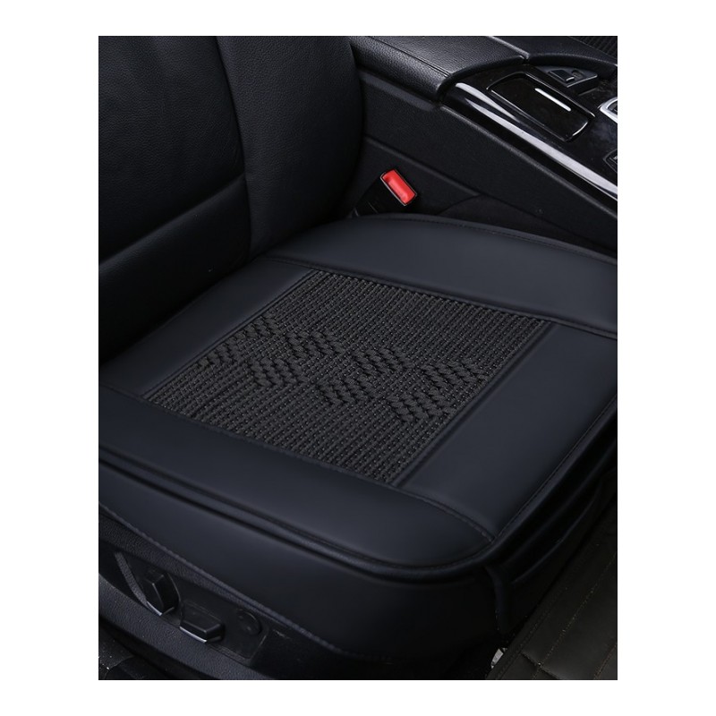 春秋季无靠背汽车坐垫三件套免绑防滑单垫四季通用单片汽车垫子