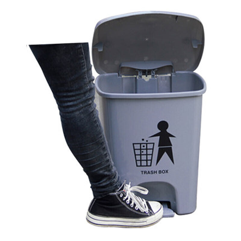 时尚脚踏垃圾桶塑料垃圾桶办公室内厨房垃圾桶