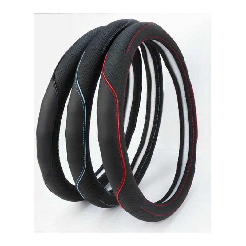 长安cs15 cs35 cs55 cs75逸动凌轩悦翔v7汽车真皮方向盘套把套