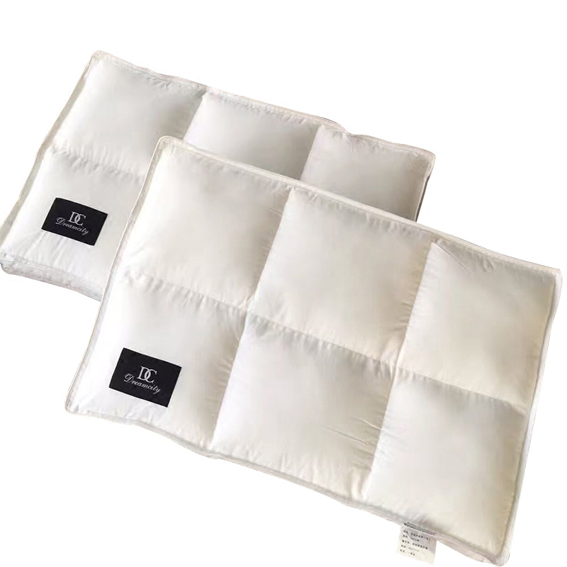 日式家用全棉单人枕头枕芯一对拍2 成人超柔软助睡眠颈椎护颈枕