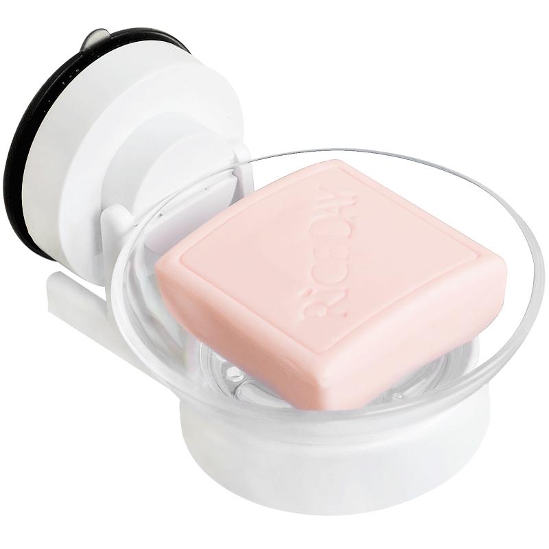 韩国创意沥水肥皂盒 肥皂架吸盘皂盒浴室香皂架 香皂盒 皂托