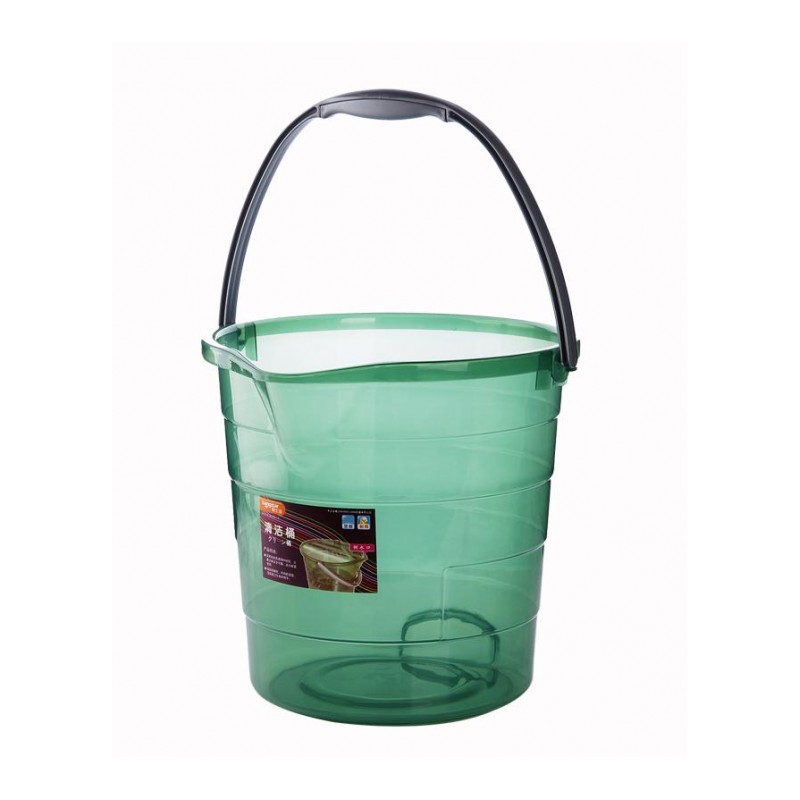 加厚塑料耐摔大号透明手提桶家用洗衣桶洗车清洁收纳水桶手提水桶