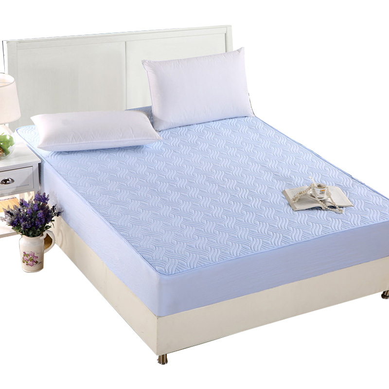 水洗棉夹棉床笠加厚床罩床单单件床垫保护套 单件