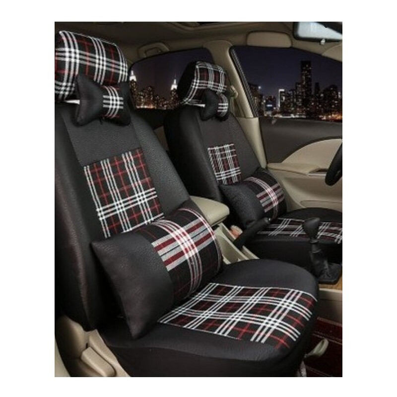 卡罗拉赛马路宝e3e5QQ新老捷达POLO宝来N3N5汽车座套全包四季通用布艺专用浅灰色亚麻黑色