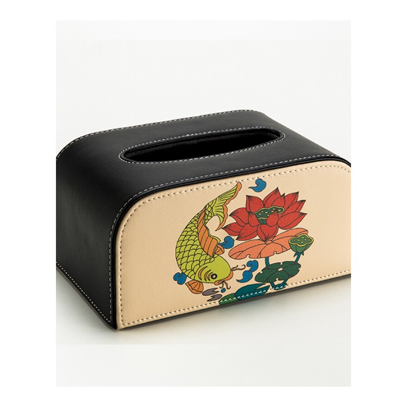 车用纸巾盒/套汽车纸巾盒车载纸巾盒抽纸盒创意座式中国风图案