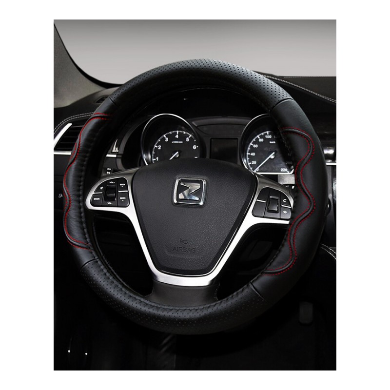 众泰t600coupe大迈X7t700X5Z360z300sr7sr9方向盘套真皮专用