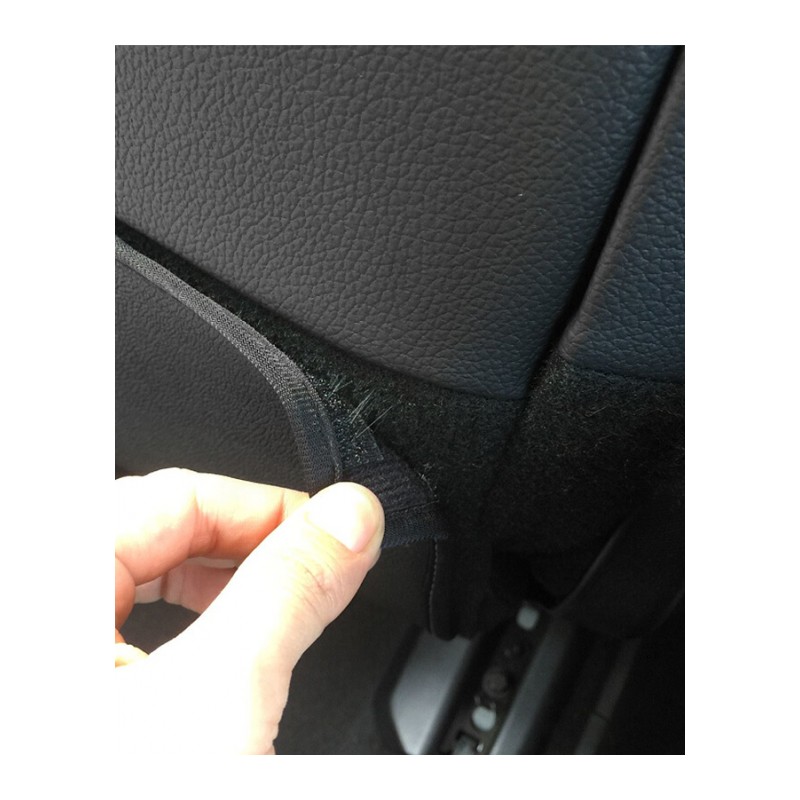 奔驰smart改装汽车内饰用品座椅背专用防踢垫斯玛特车座椅防踢垫SN3672 新款forfour4一套