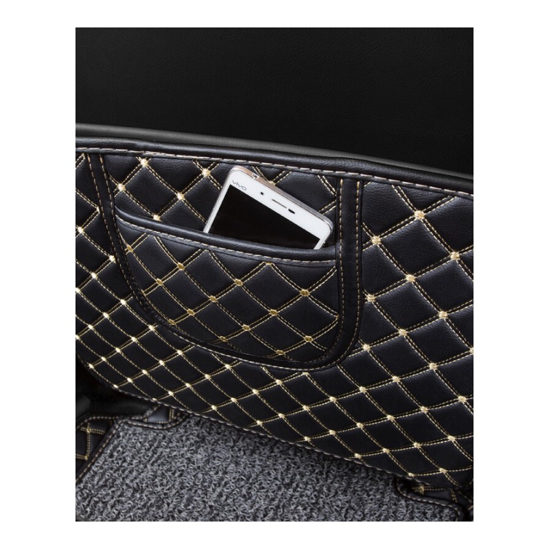 劲客防踢垫座椅后背专用内饰改装2017款日产尼桑汽车后排防踢垫SN0672