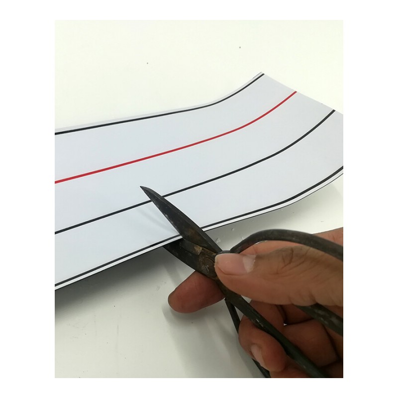 磁性四线三格英语格英语教学白色黑板贴白板笔专用可移动软磁贴
