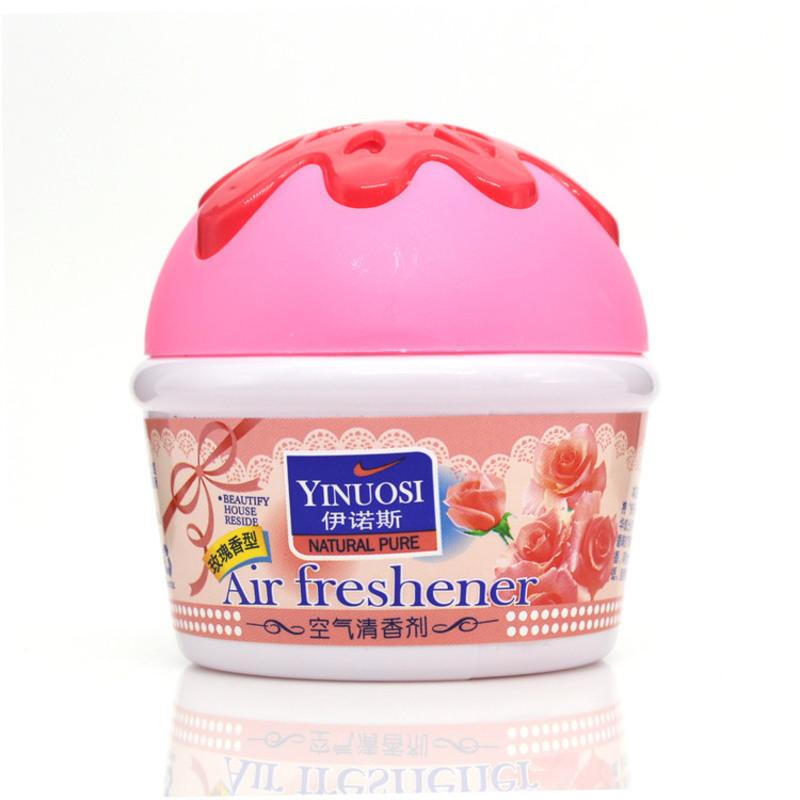 一组三盒装伊诺斯空气清新剂180g天然固体卧室内除味固体香膏