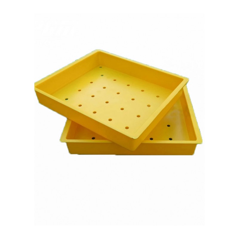 高尔夫塑料装球盒球盒 高尔夫ABS球盒 装球盒 黄色30颗装 练习场高尔夫球盒