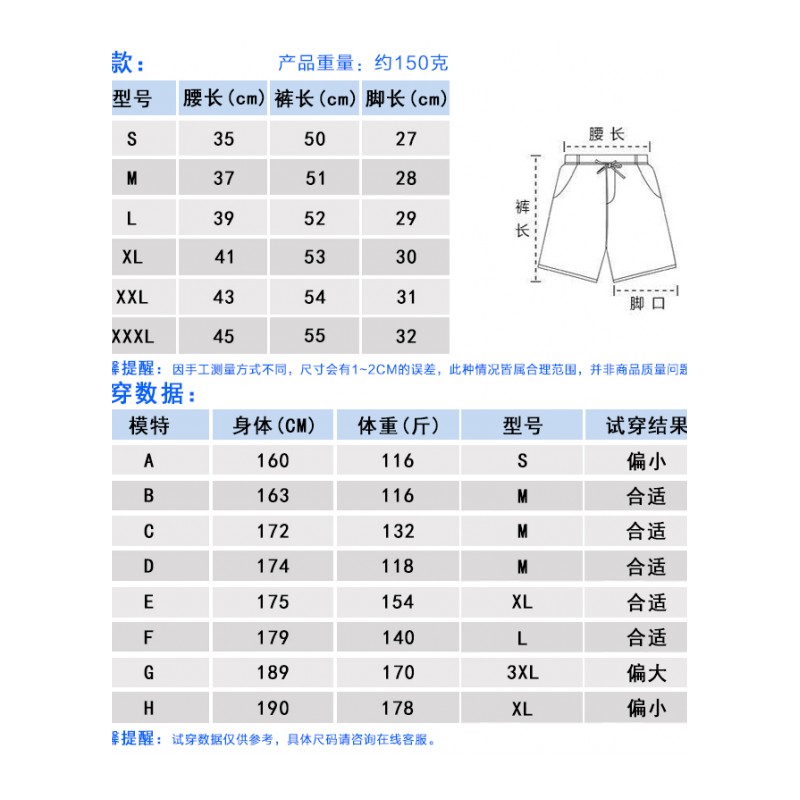 佑游 舒适游泳裤 男士宽松鲨鱼印花海边度假温泉短裤五分裤沙滩裤