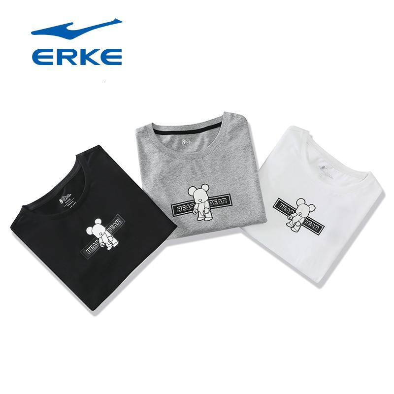 鸿星尔克(ERKE)男T恤 2018夏季男子圆领短袖休闲透气运动上衣男T恤