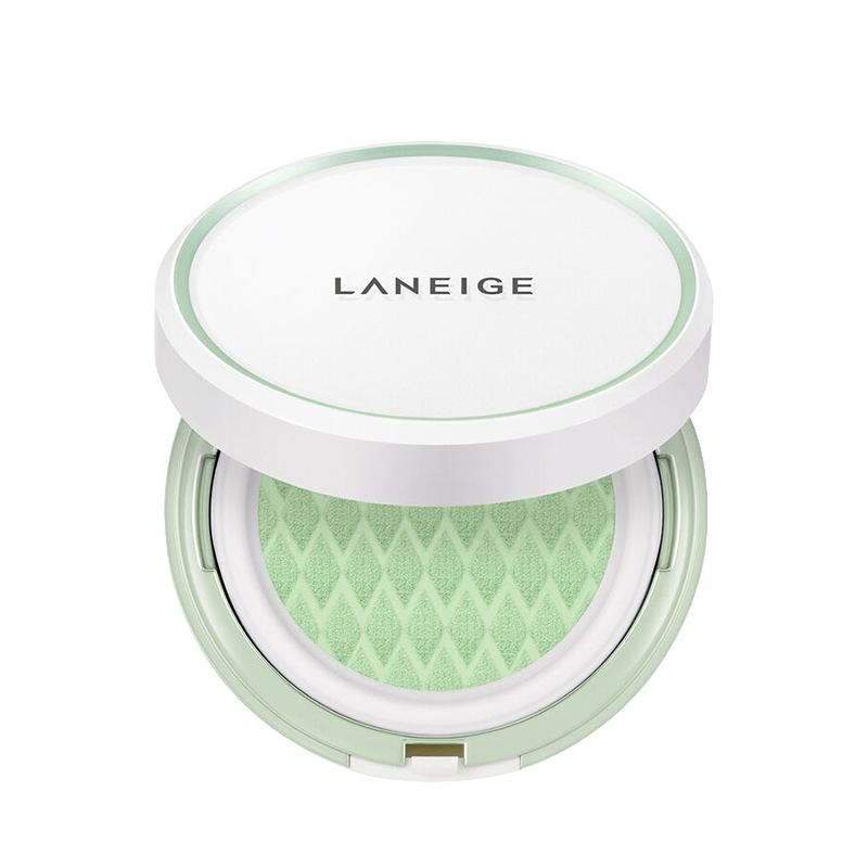 兰芝(LANEIGE)补水保湿 水凝臻白净透水乳护肤品系列 #60绿隔离气垫 新款
