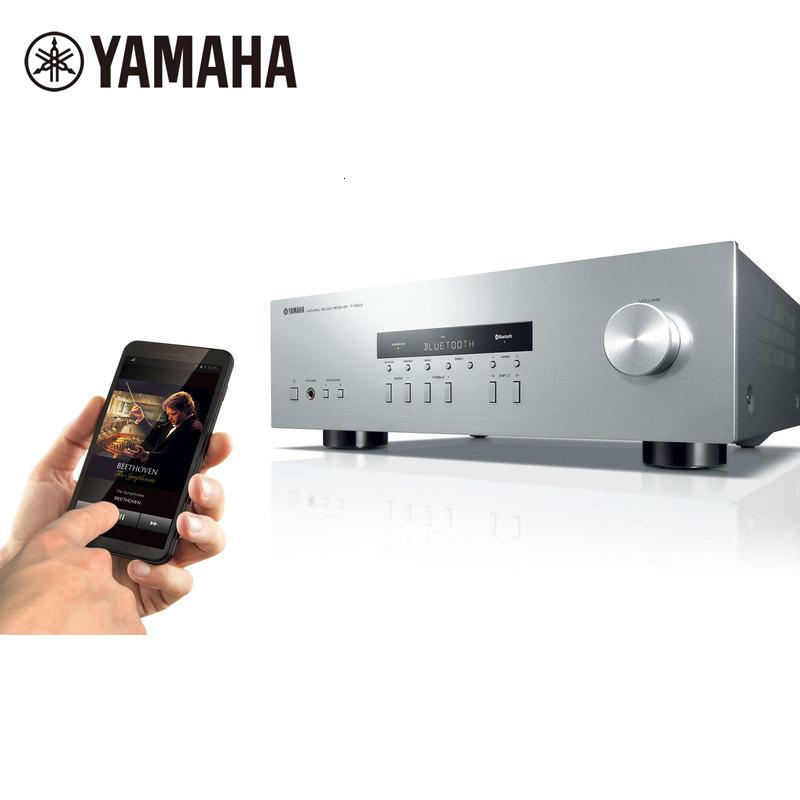 雅马哈(YAMAHA) R-S202 HIFI功放机放大器 2.0声道蓝牙立体声功放机 高保真发烧功放机 银色