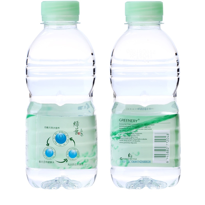[中华特色]梅州扶贫馆 绿叶名泉饮用天然矿泉水 365ml*1瓶 华南