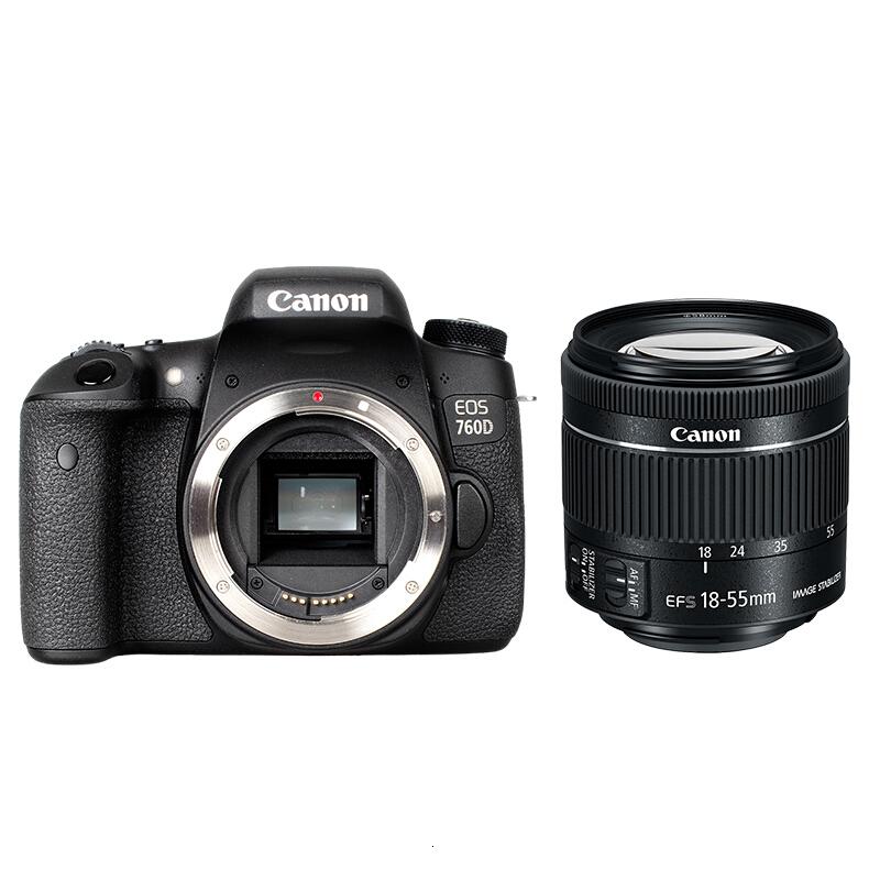 [二手95新]Canon/佳能760D+18-55mm STM APS画幅[套机]