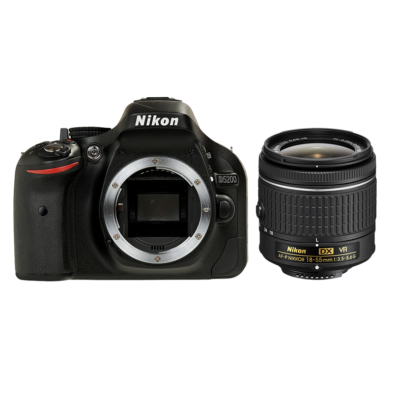 [二手95新]尼康/Nikon D5200+18-55mm 尼康单反相机 [套机]