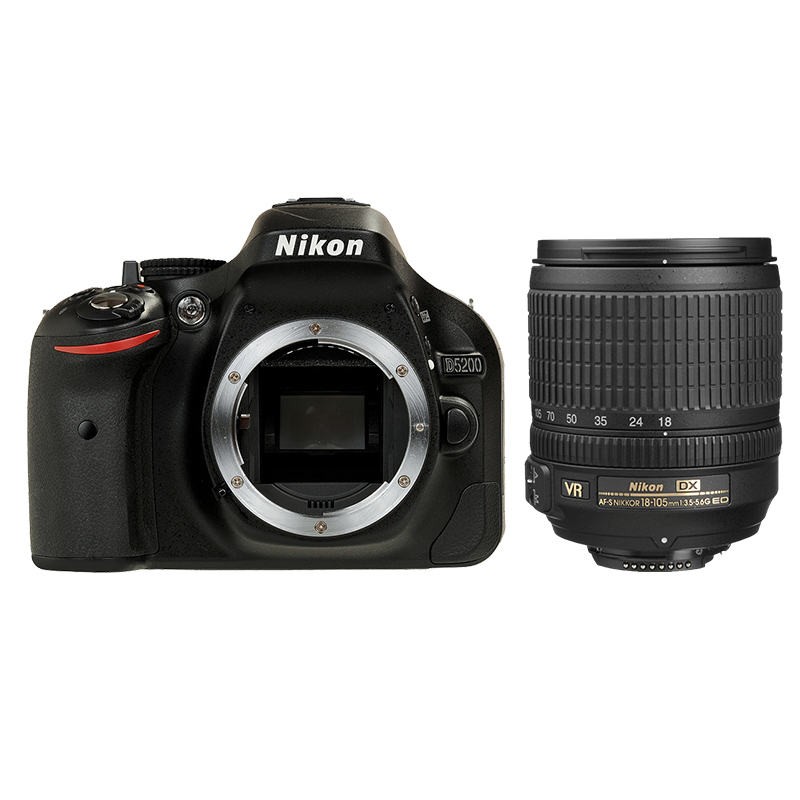 [二手95新]尼康/Nikon D5200+18-105mm 尼康单反相机 [套机]