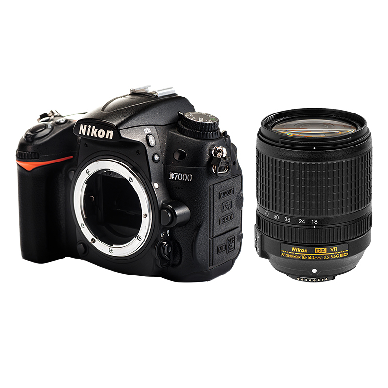 [二手95新]尼康/Nikon D7000+18-140mm [套机]专业单反单机相机