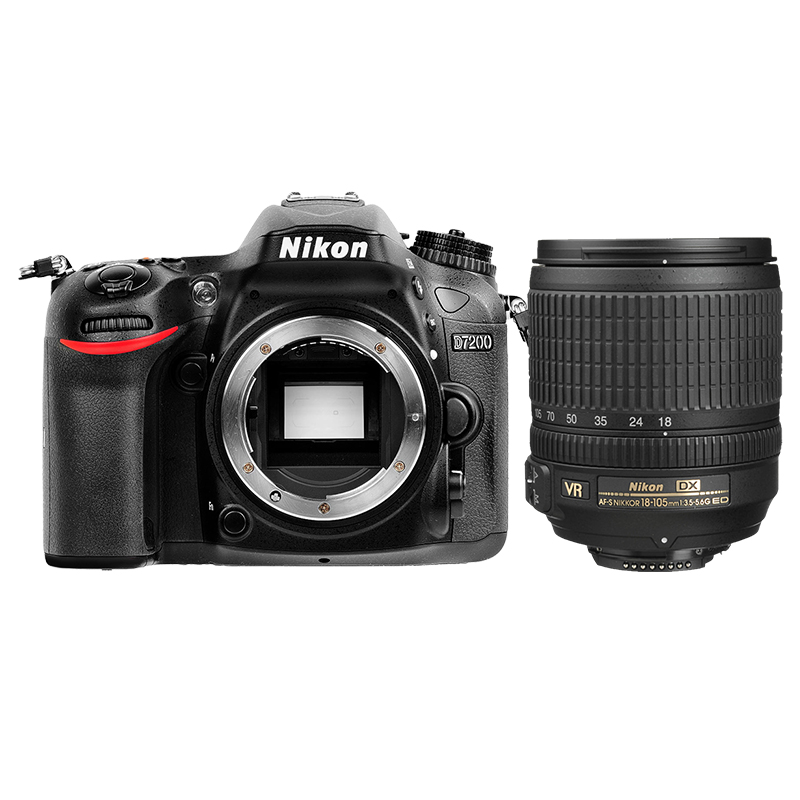 [二手95新]尼康/Nikon D7200+18-105mm [套机]51点对焦点6幅/秒连拍中端单反相