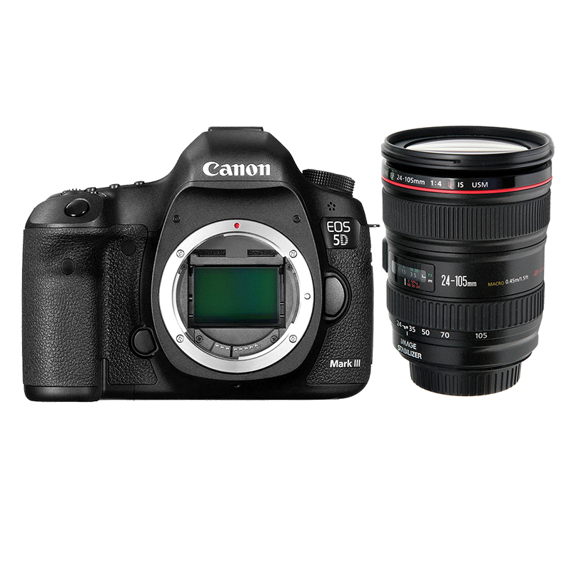 [二手95新]佳能/Canon 5D Mark III 全画幅单反 5D3+24-105f4[1代]套机