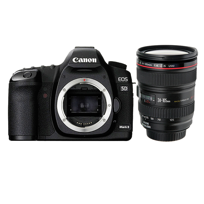 [二手95新]佳能(Canon) EOS 5D MARK II 5D2+24-105/f4(1代) 全画幅单反[套机]