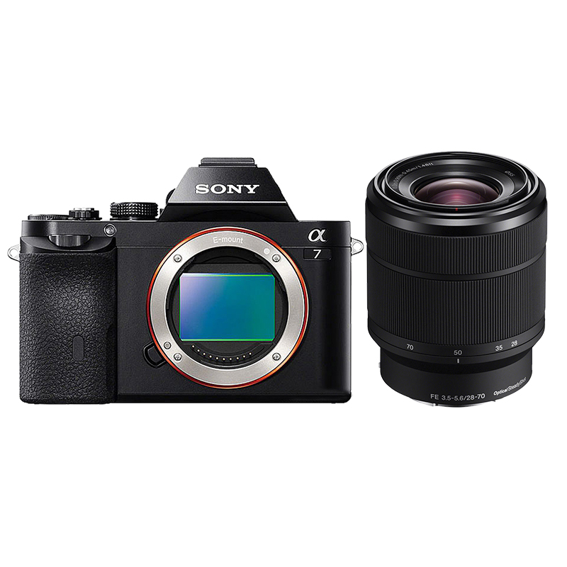 【二手95新】索尼/SONY ILCE-A7+FE 28-70f/3.5-5.6 OSS 【套机】 索尼全画幅微单相机