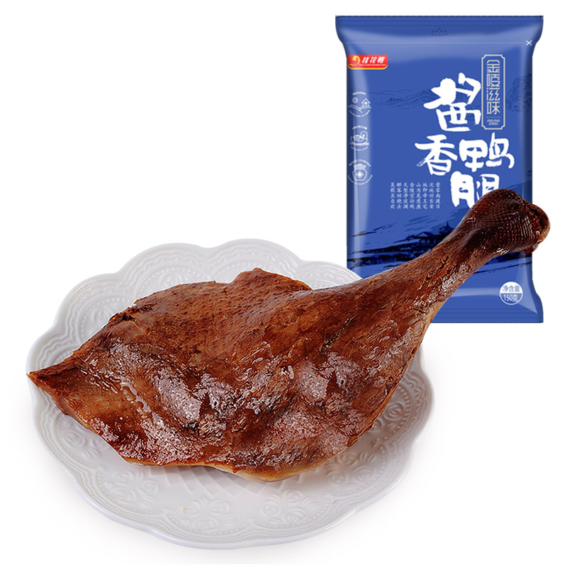 桂花鸭 金陵滋味酱香鸭腿150g鸭肉类国产零食卤味小吃