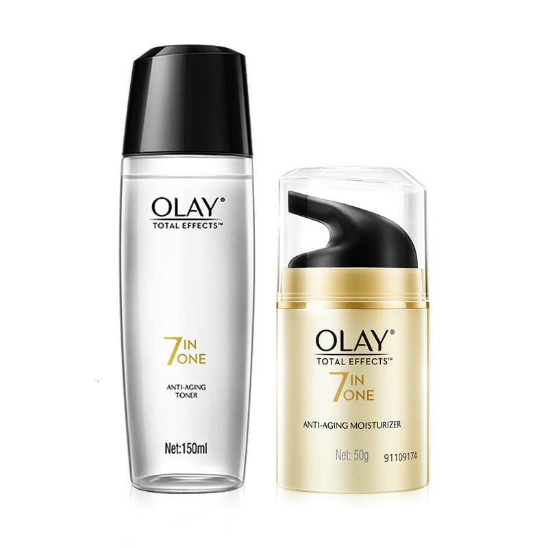 Olay/玉兰油多效修护两件套装 醒肤水+多效修护霜 补水保湿修护