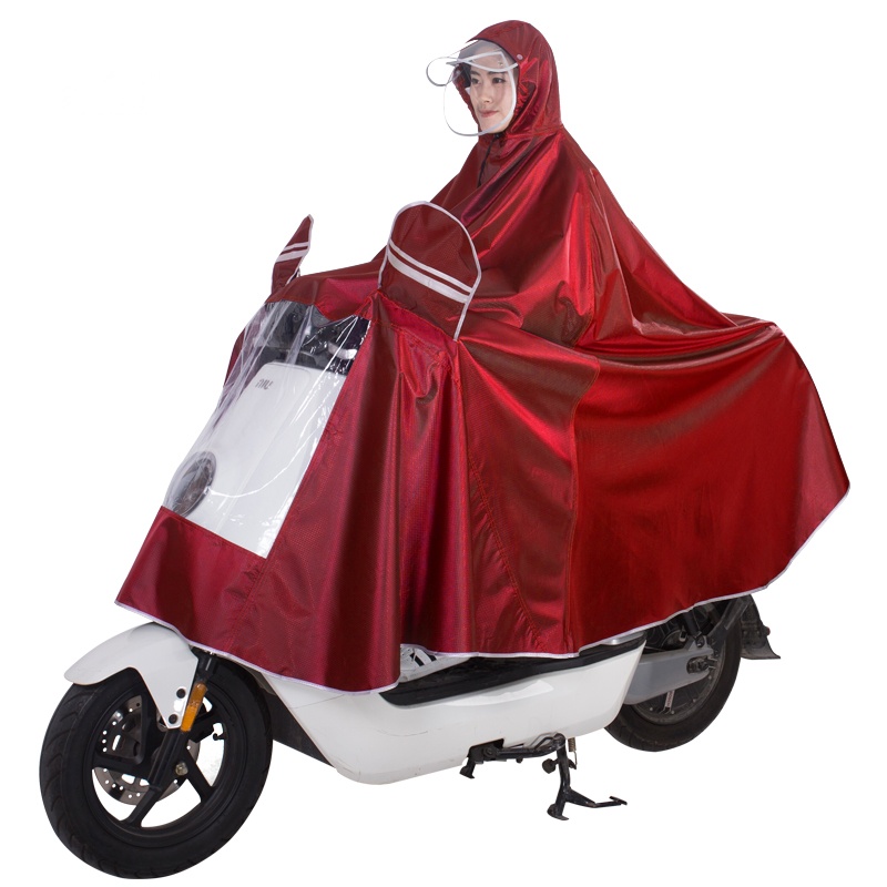 电动车雨衣雨披摩托车加大加厚成人男女士雨衣单人电瓶车骑行雨衣